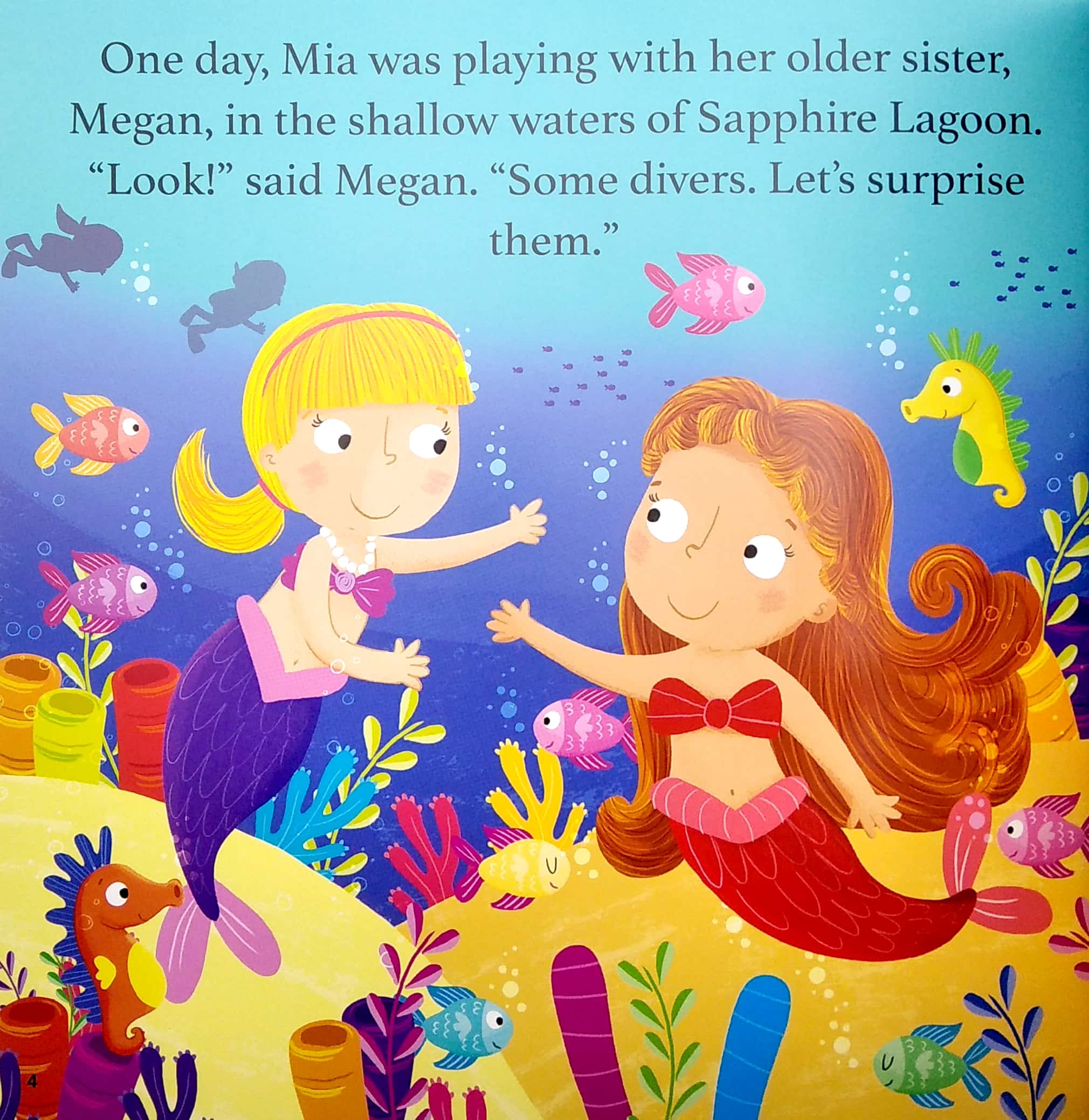 mia mermaid and friends