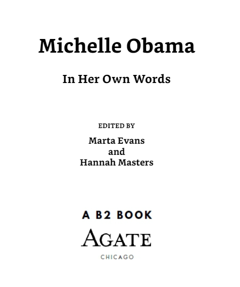 michelle obama - in her own words