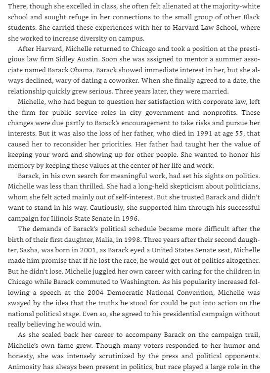 michelle obama - in her own words