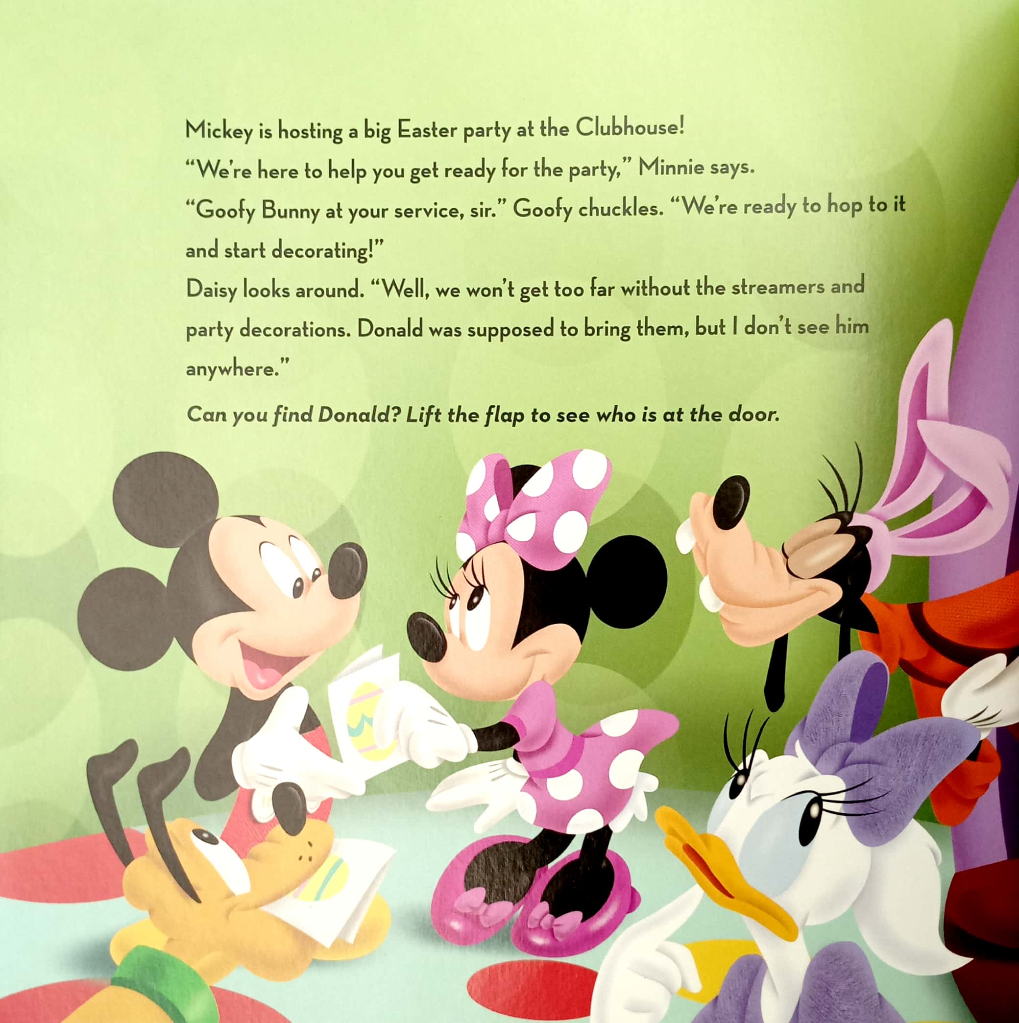 mickey mouse clubhouse mickey's easter hunt