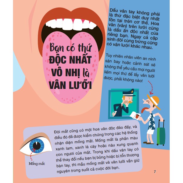 micro facts! 500 fantastic facts about your body - cùng bé khám phá 500 điều thú vị về cơ thể người