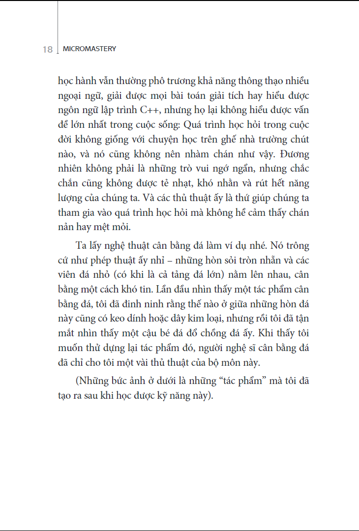 micromastery - thành thạo kỹ năng nhỏ, vươn đến thành công lớn