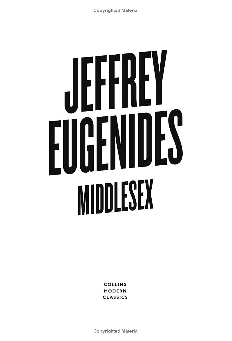 middlesex (collins modern classics)