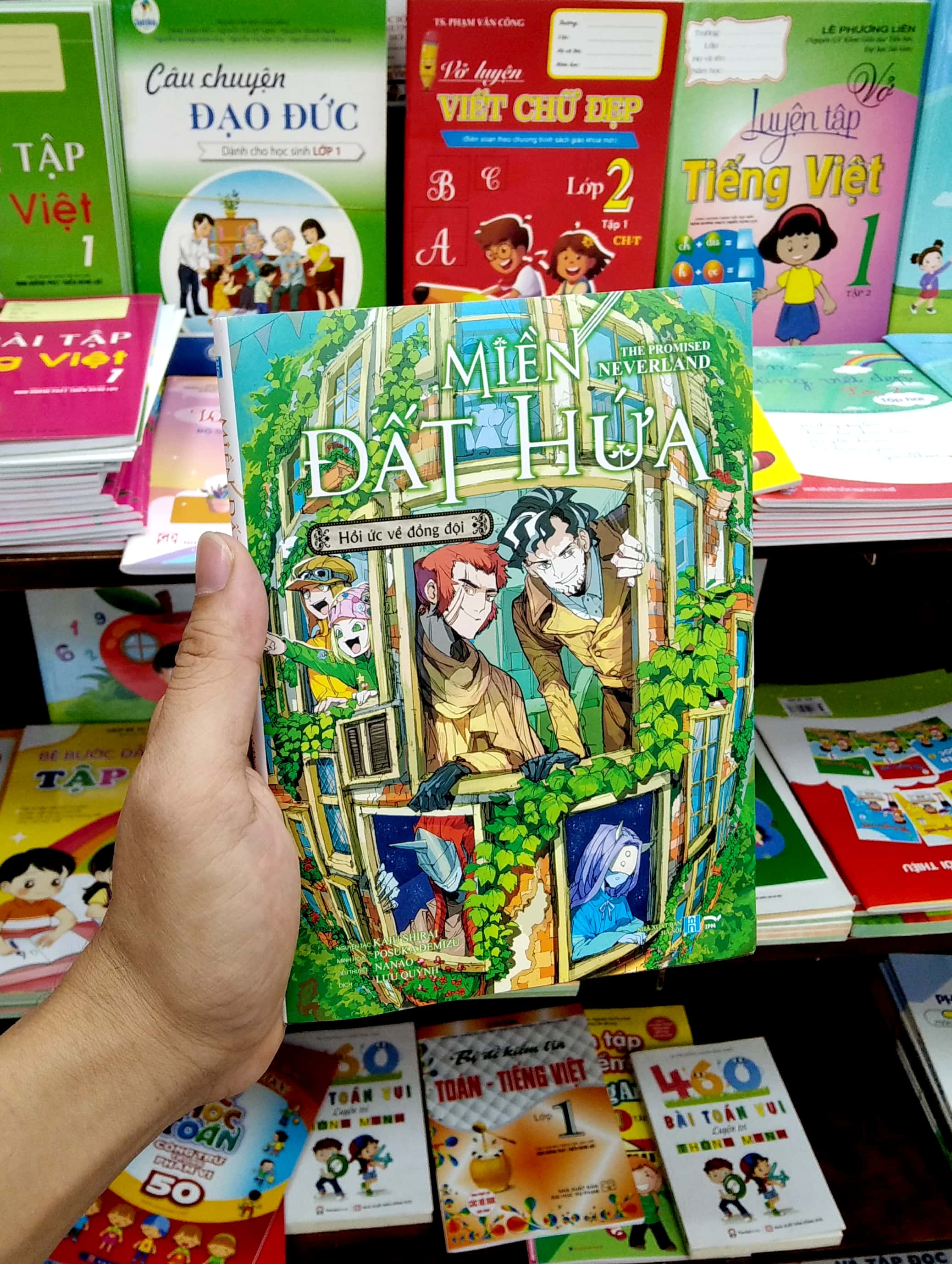 miền đất hứa - the promised neverland - hồi ức về đồng đội