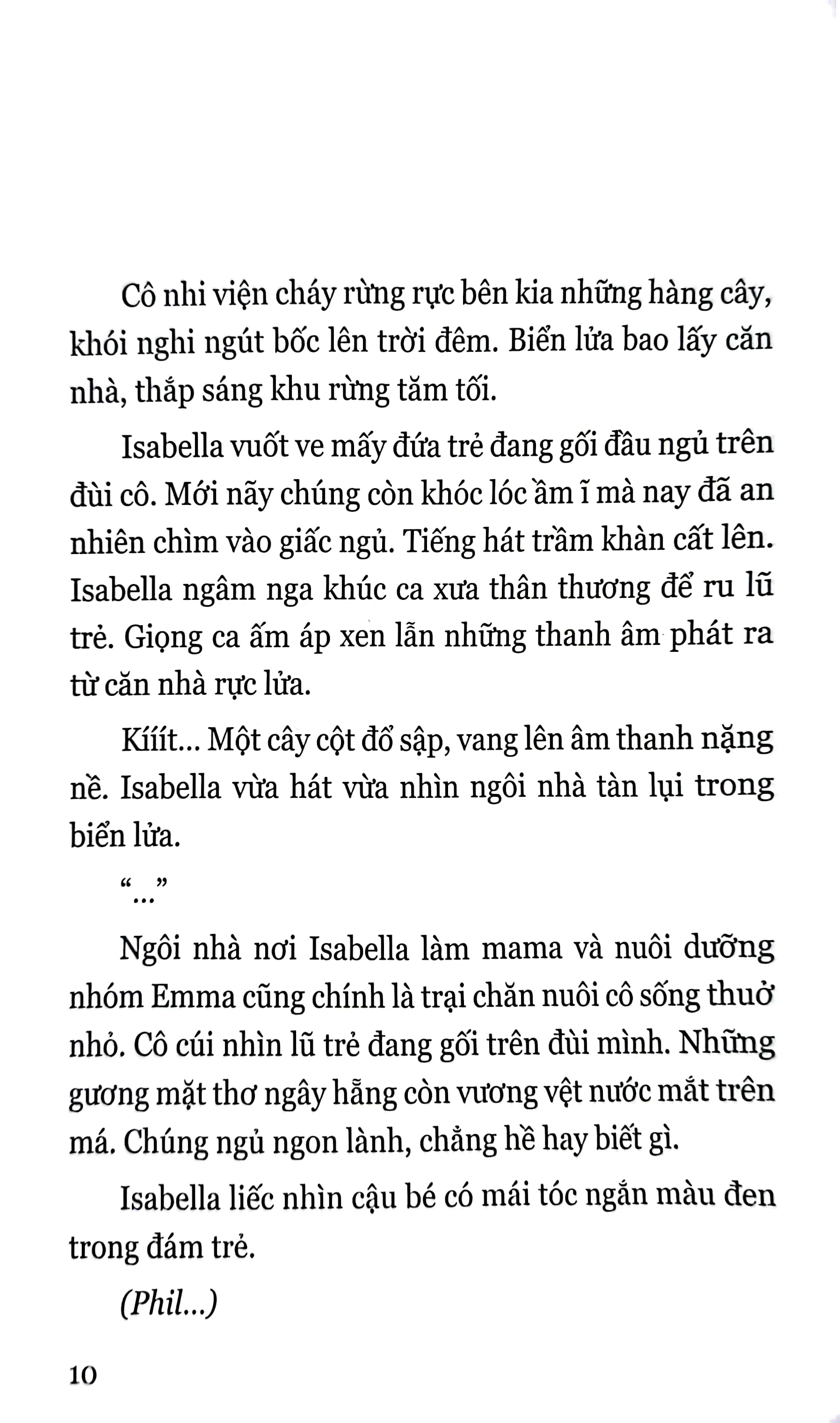 miền đất hứa - the promised neverland - khúc ca xưa của isabella và krone