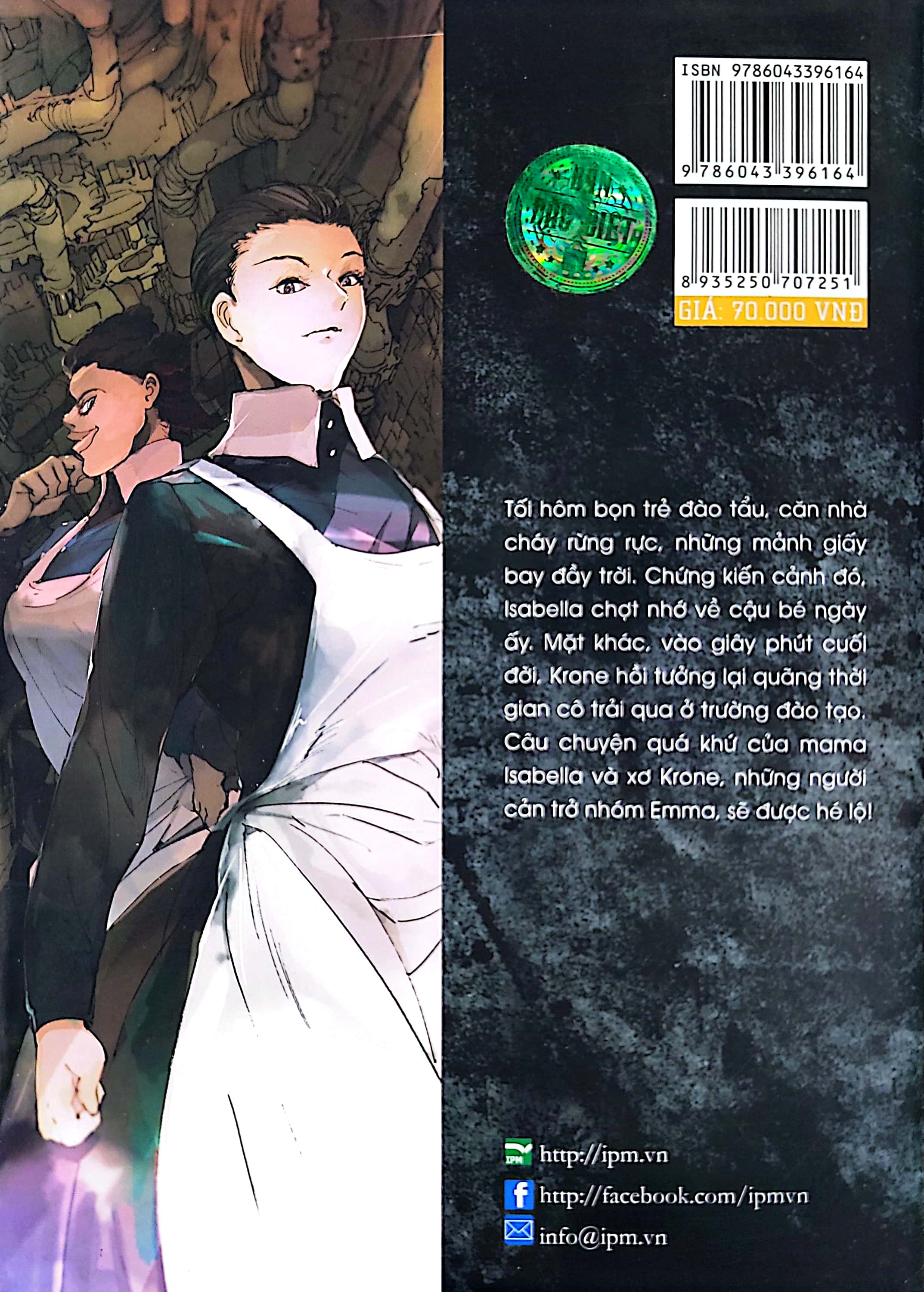 miền đất hứa - the promised neverland - khúc ca xưa của isabella và krone