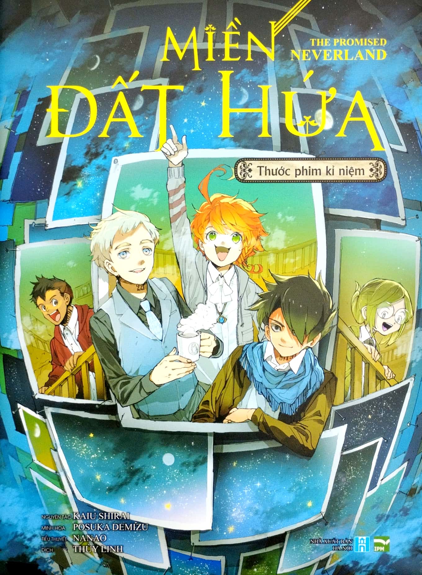 miền đất hứa - the promised neverland - thước phim kỉ niệm (light novel) - tặng kèm card khung cửa hồi ức