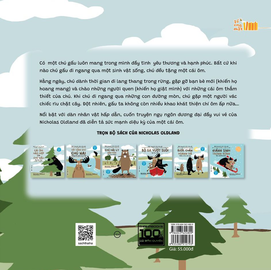 miền hoang dã - cái ôm hào hiệp của chú gấu