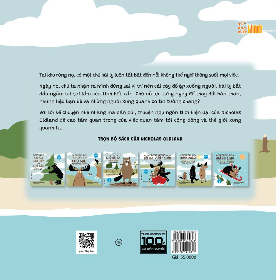 miền hoang dã - chú hải ly bận rộn