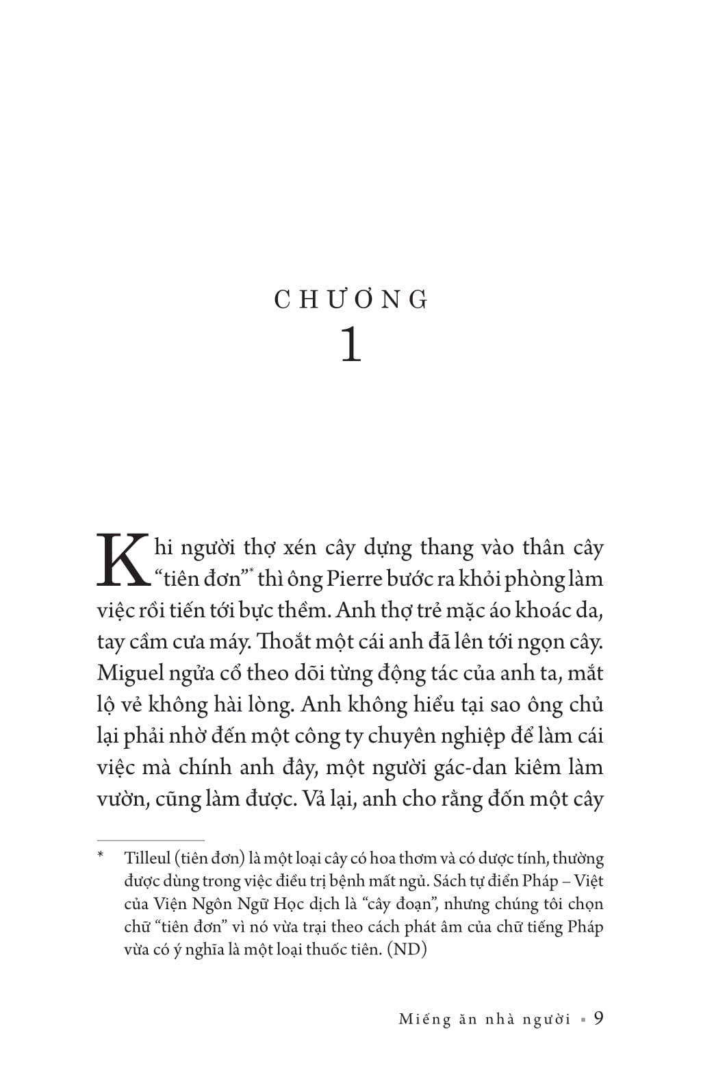 miếng ăn nhà người