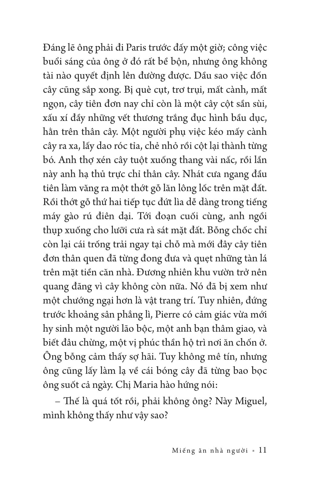 miếng ăn nhà người