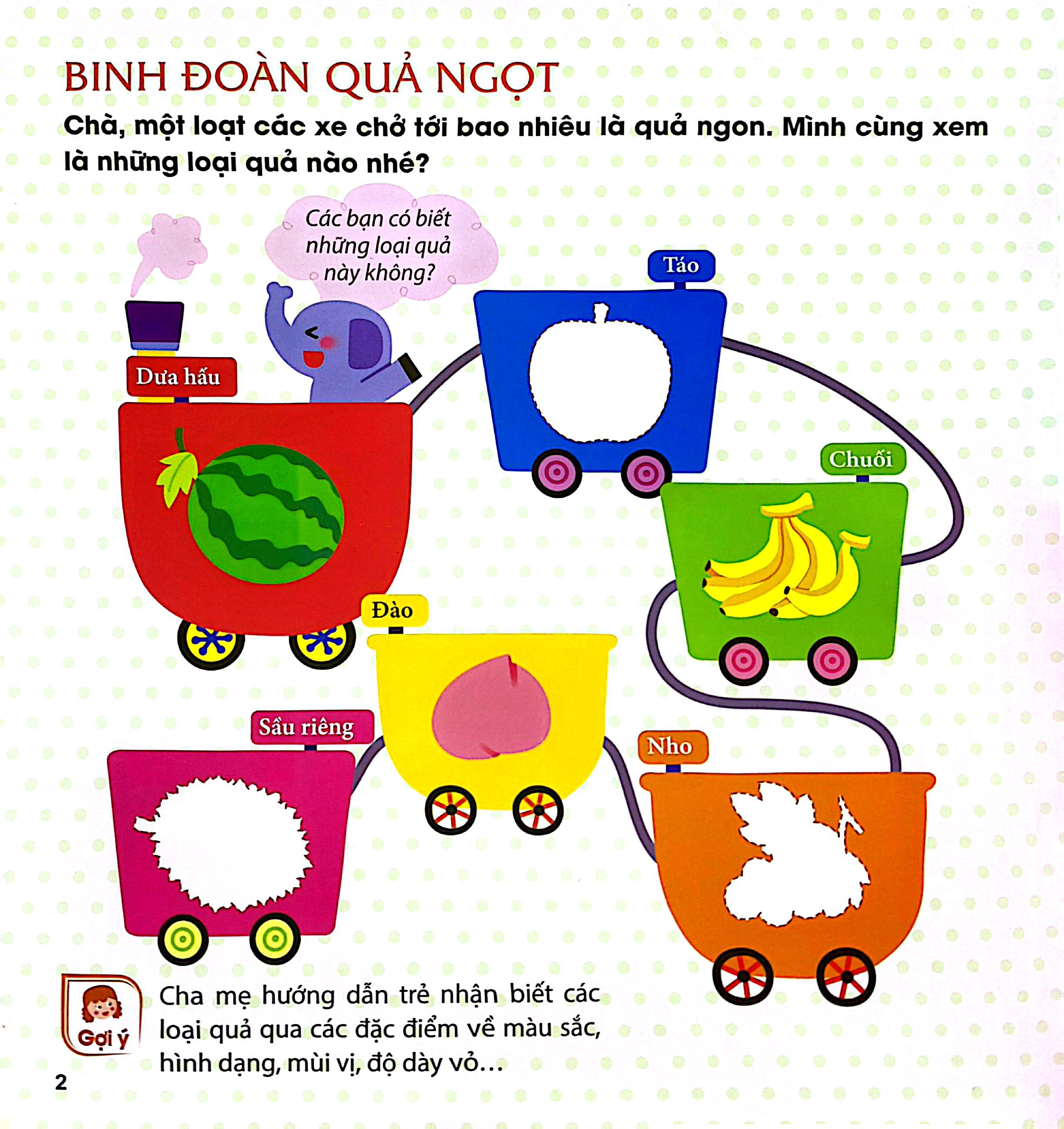 miếng dán hình vui nhộn - món ngon hằng ngày (2-6 tuổi)
