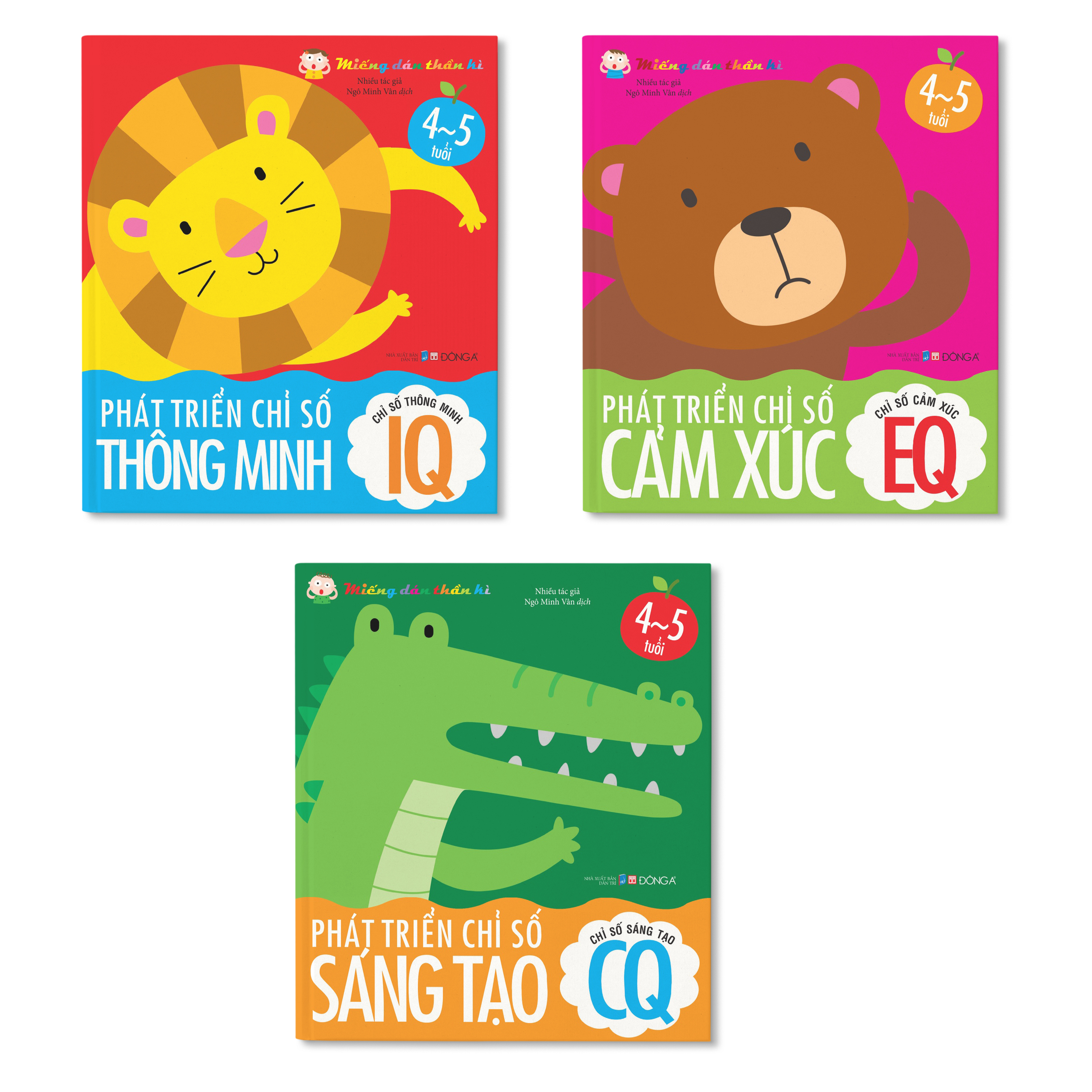 miếng dán thần kì - phát triển chỉ số sáng tạo - chỉ số sáng tạo cq - 4 - 5 tuổi (tái bản 2022)