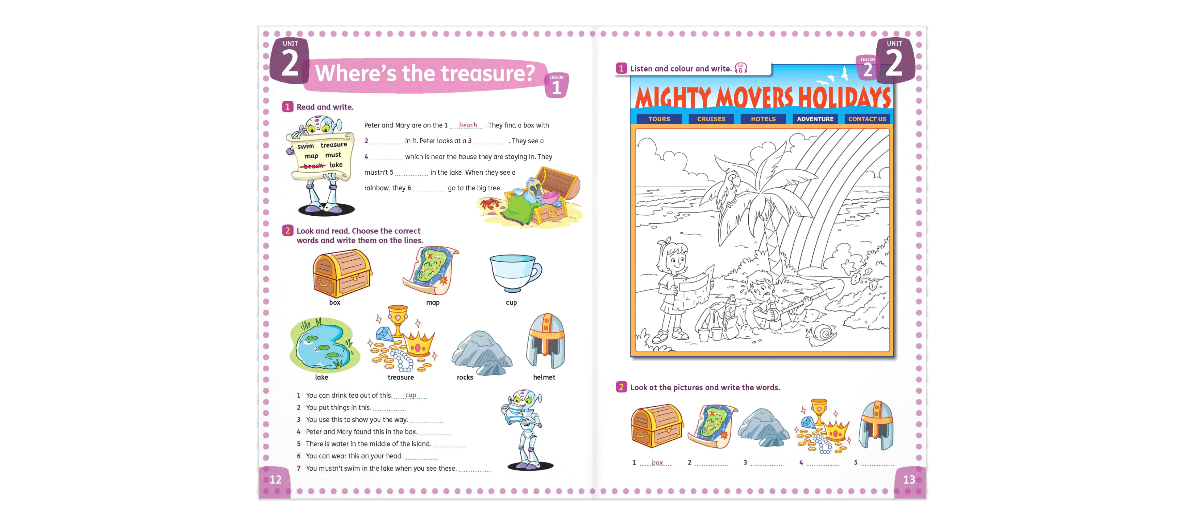 mighty movers 2nd edition - activity's book (kèm cd)