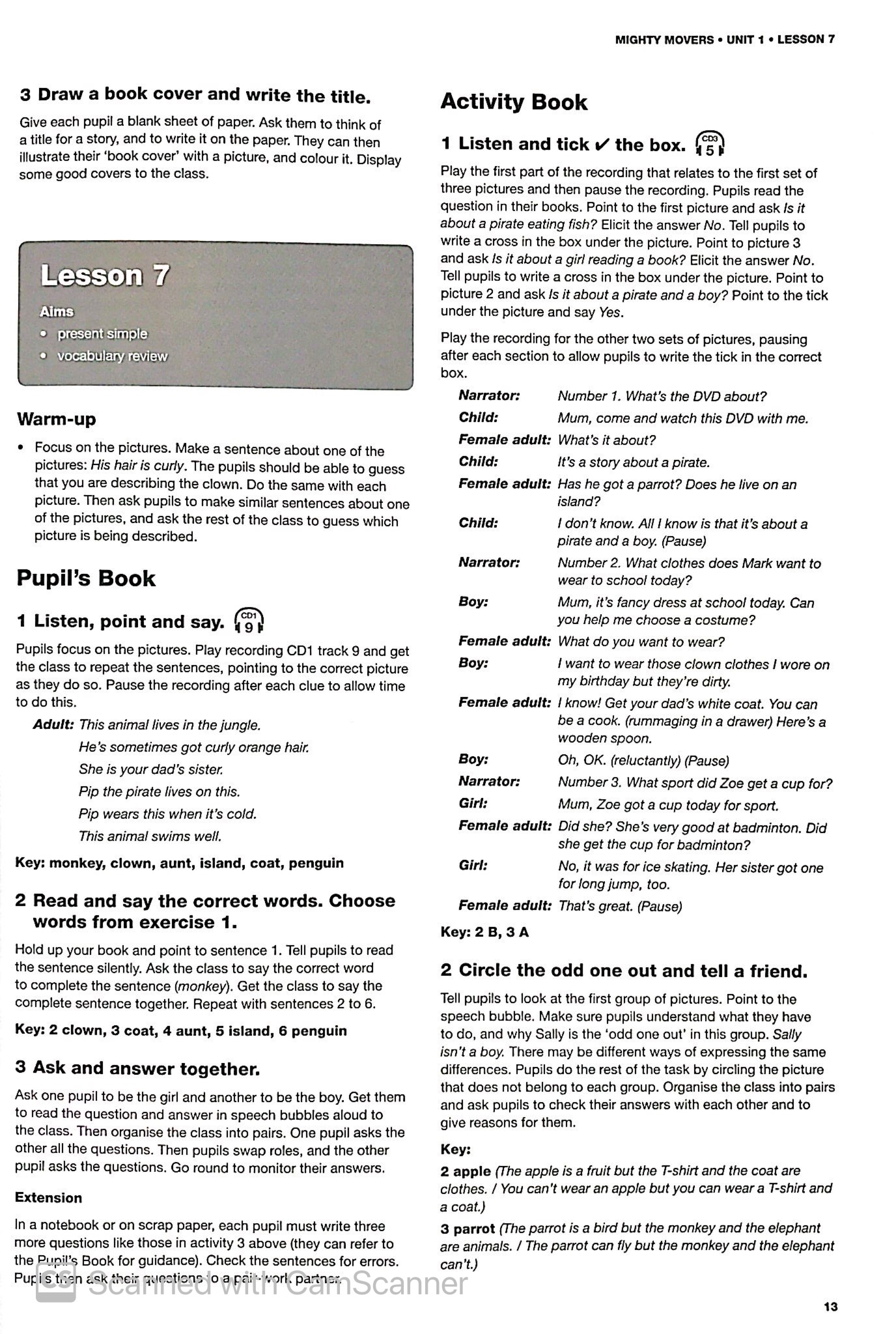 mighty movers 2nd edition - teacher's book (kèm 1 đĩa dvd)