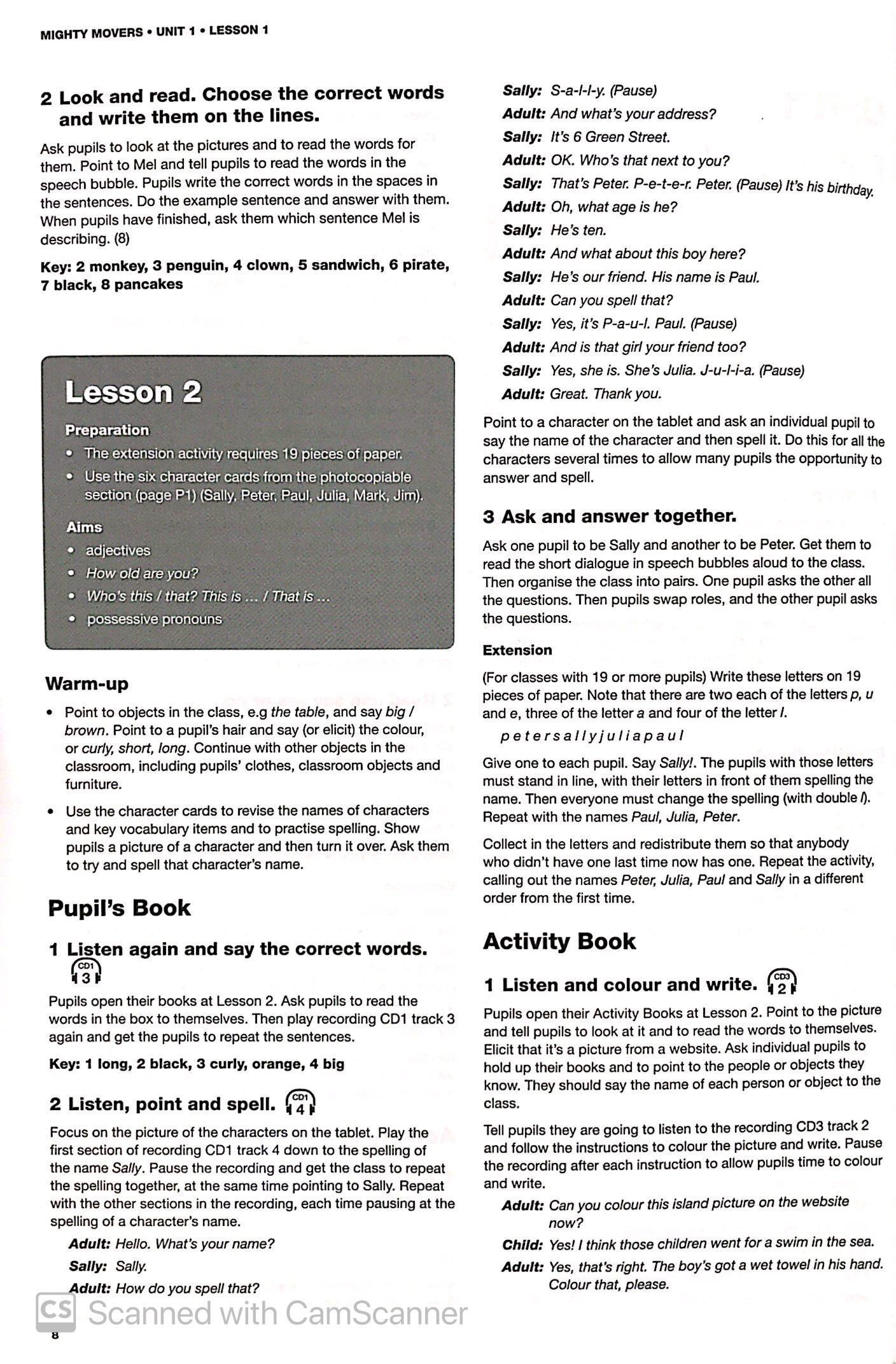 mighty movers 2nd edition - teacher's book (kèm 1 đĩa dvd)