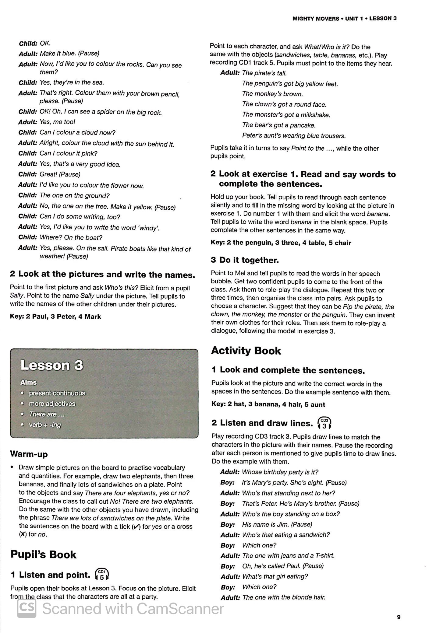 mighty movers 2nd edition - teacher's book (kèm 1 đĩa dvd)