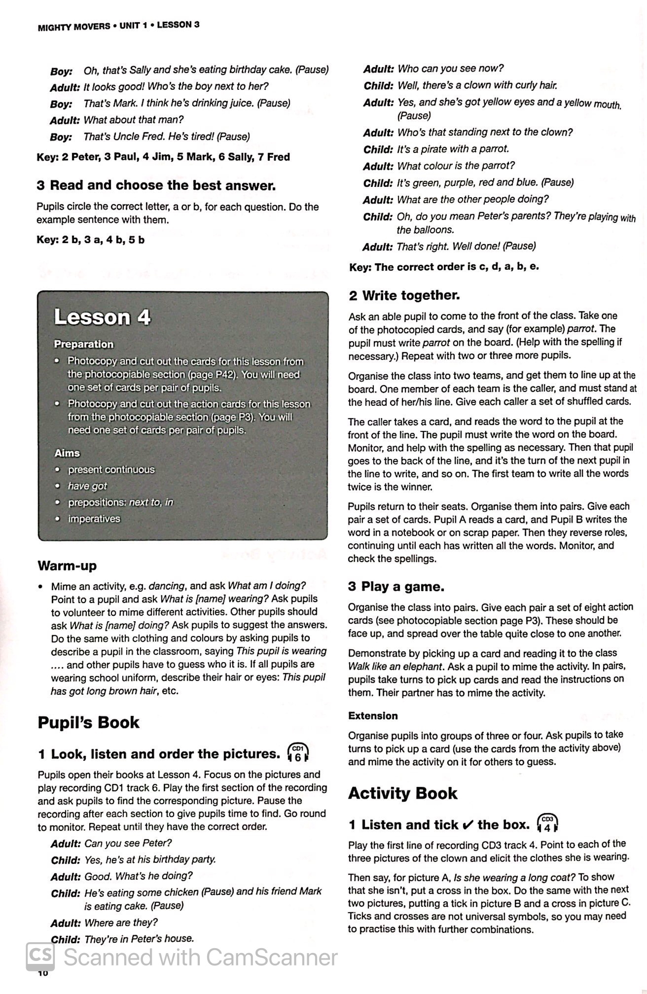 mighty movers 2nd edition - teacher's book (kèm 1 đĩa dvd)