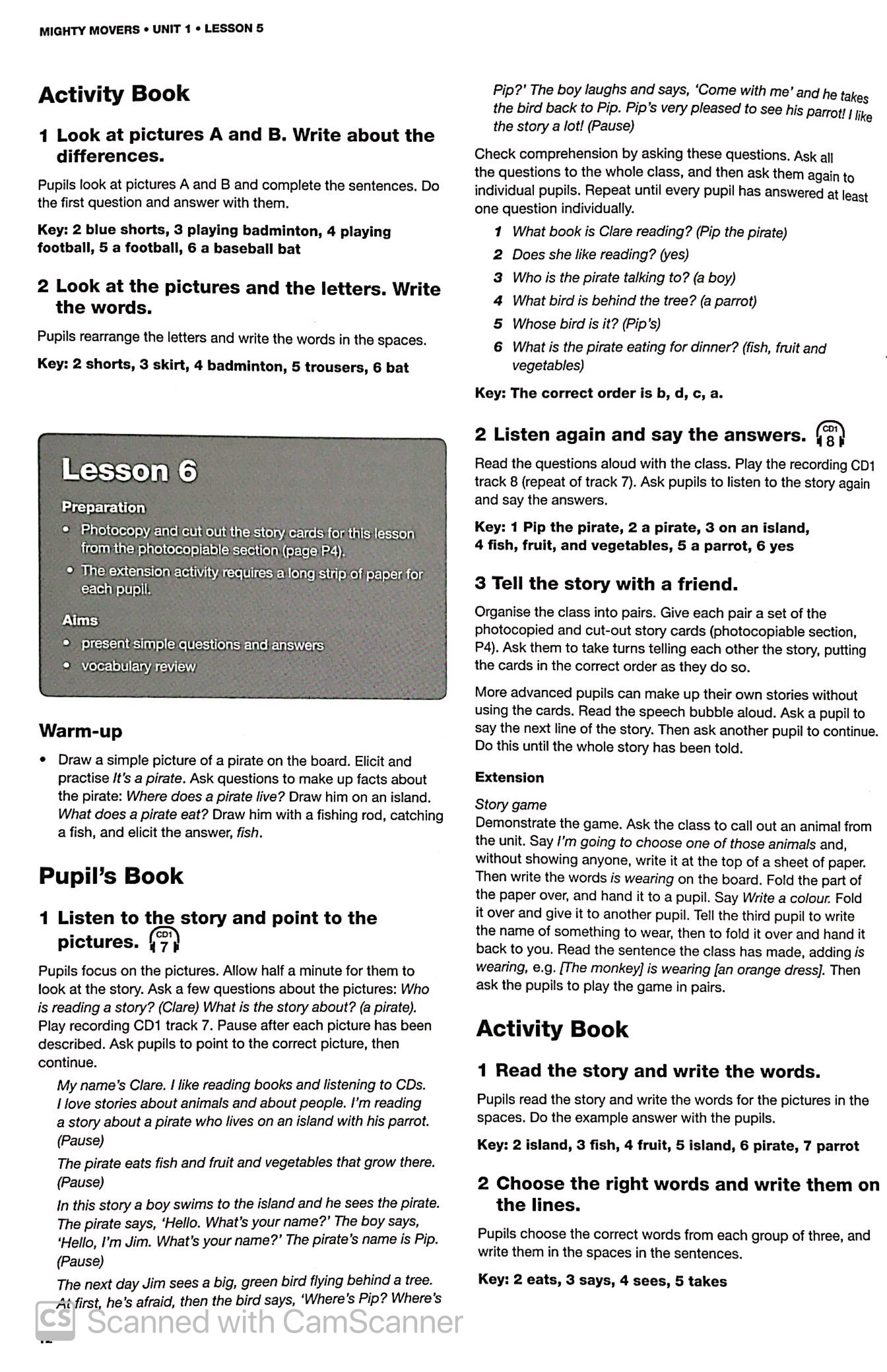 mighty movers 2nd edition - teacher's book (kèm 1 đĩa dvd)