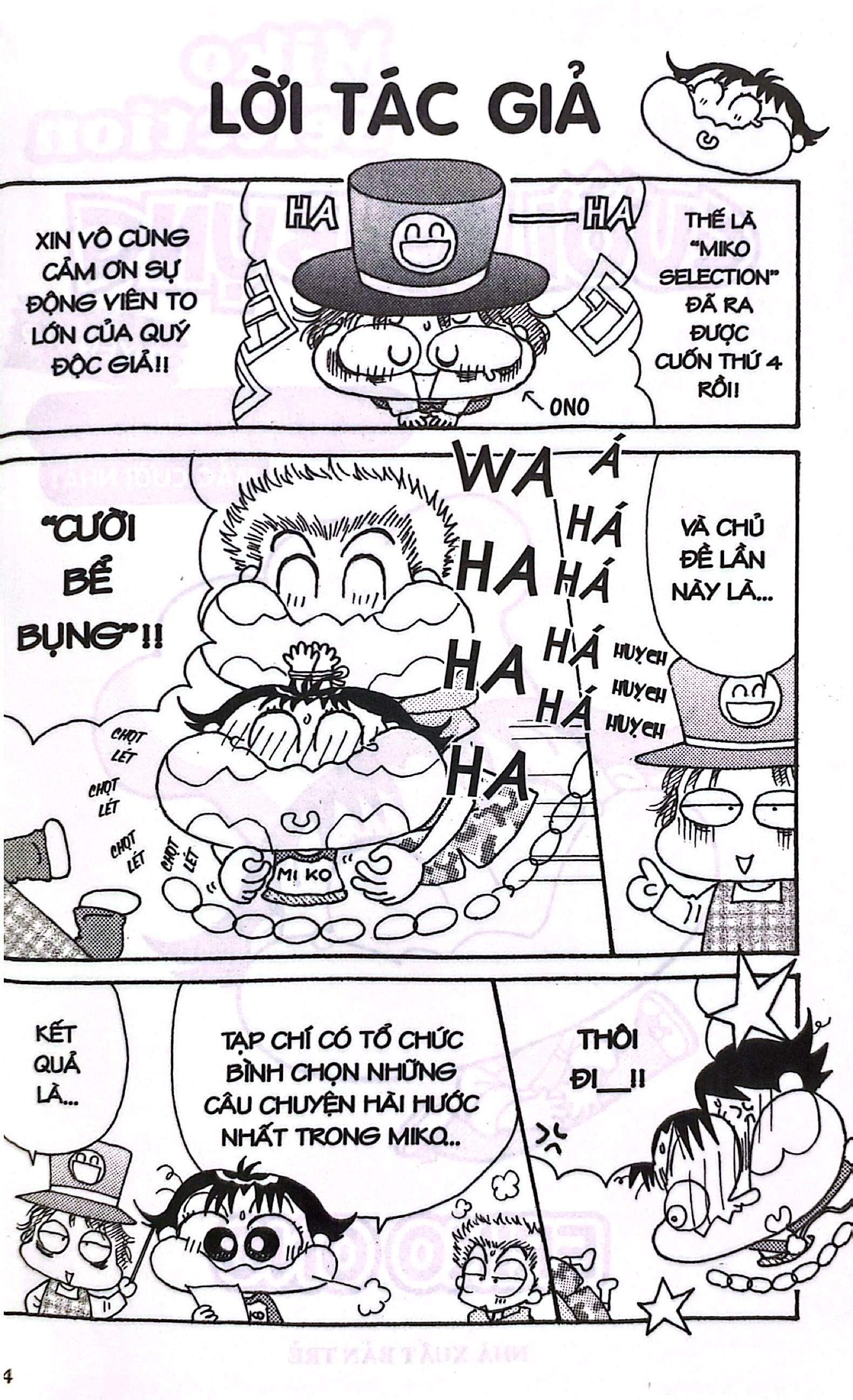 miko selection cười bể bụng - 10 truyện mắc cười nhất (tái bản 2023)