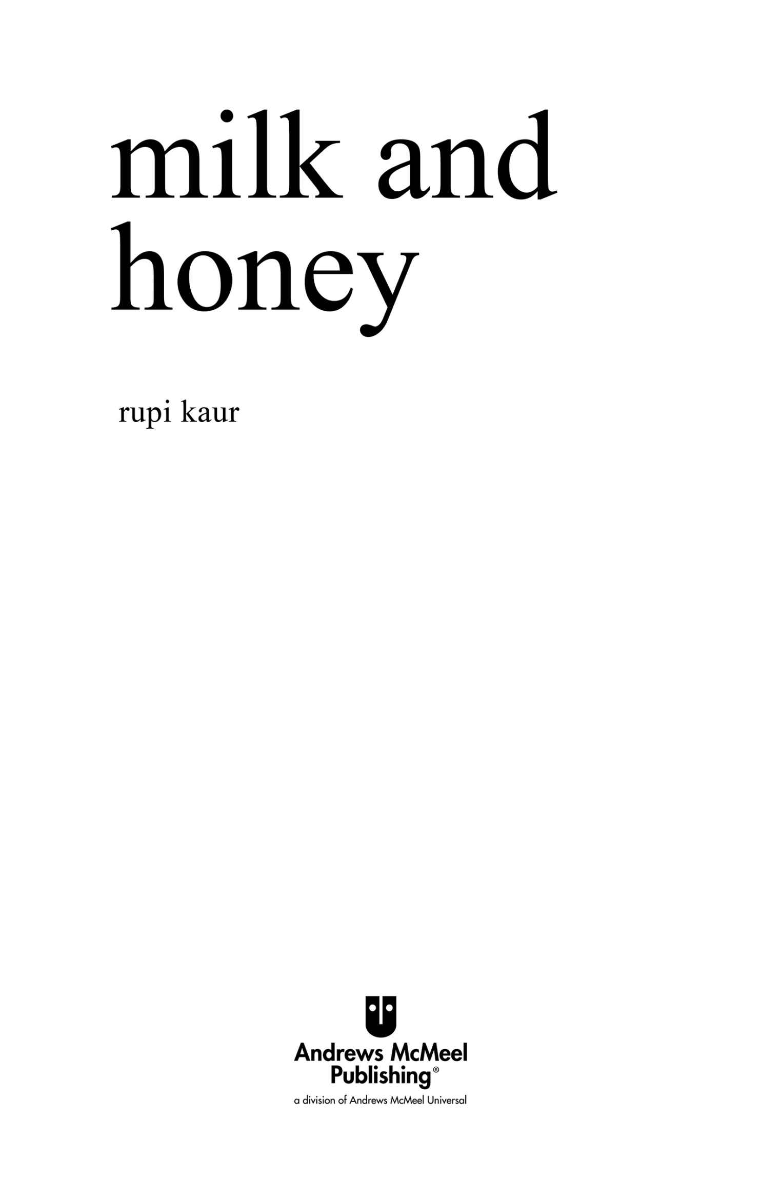 milk and honey