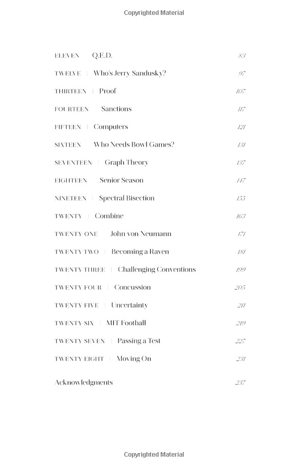 mind and matter: a life in math and football