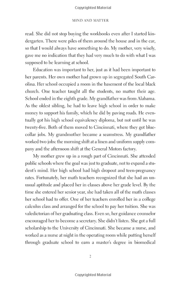 mind and matter: a life in math and football