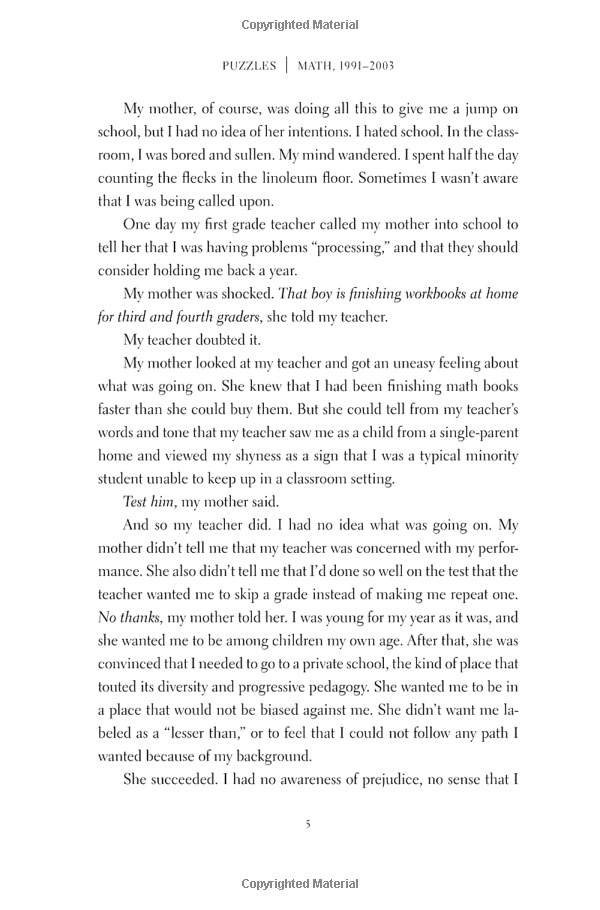 mind and matter: a life in math and football