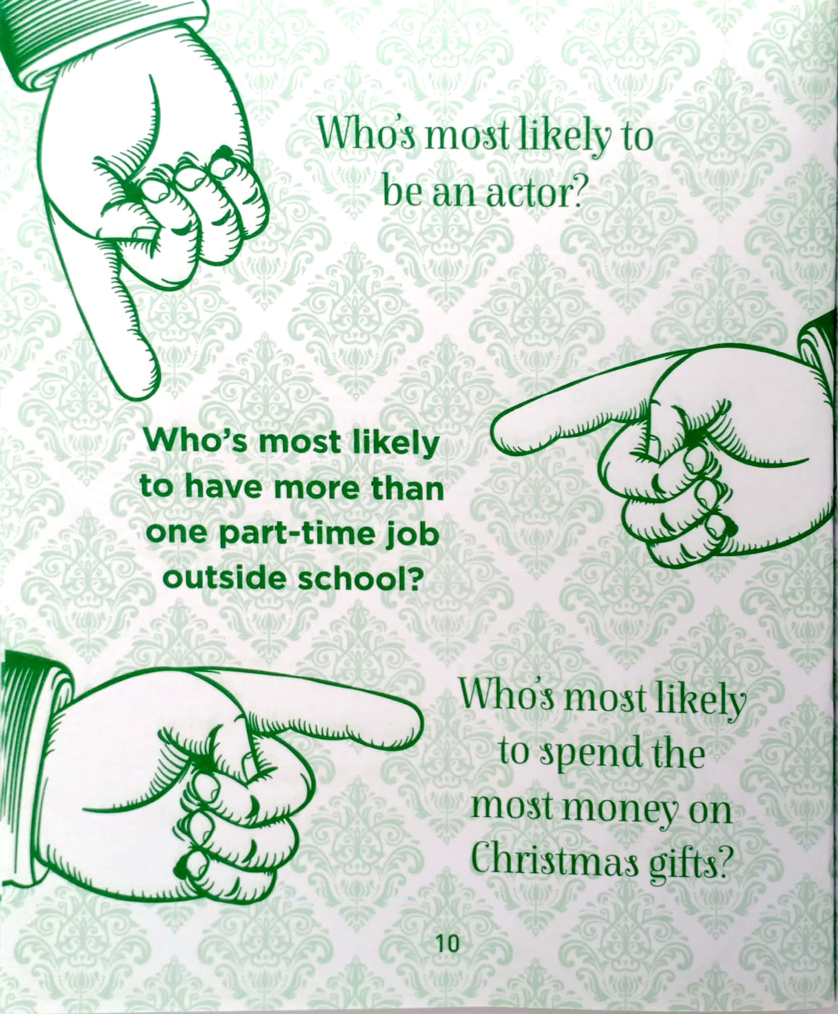 mind games - who's most likely