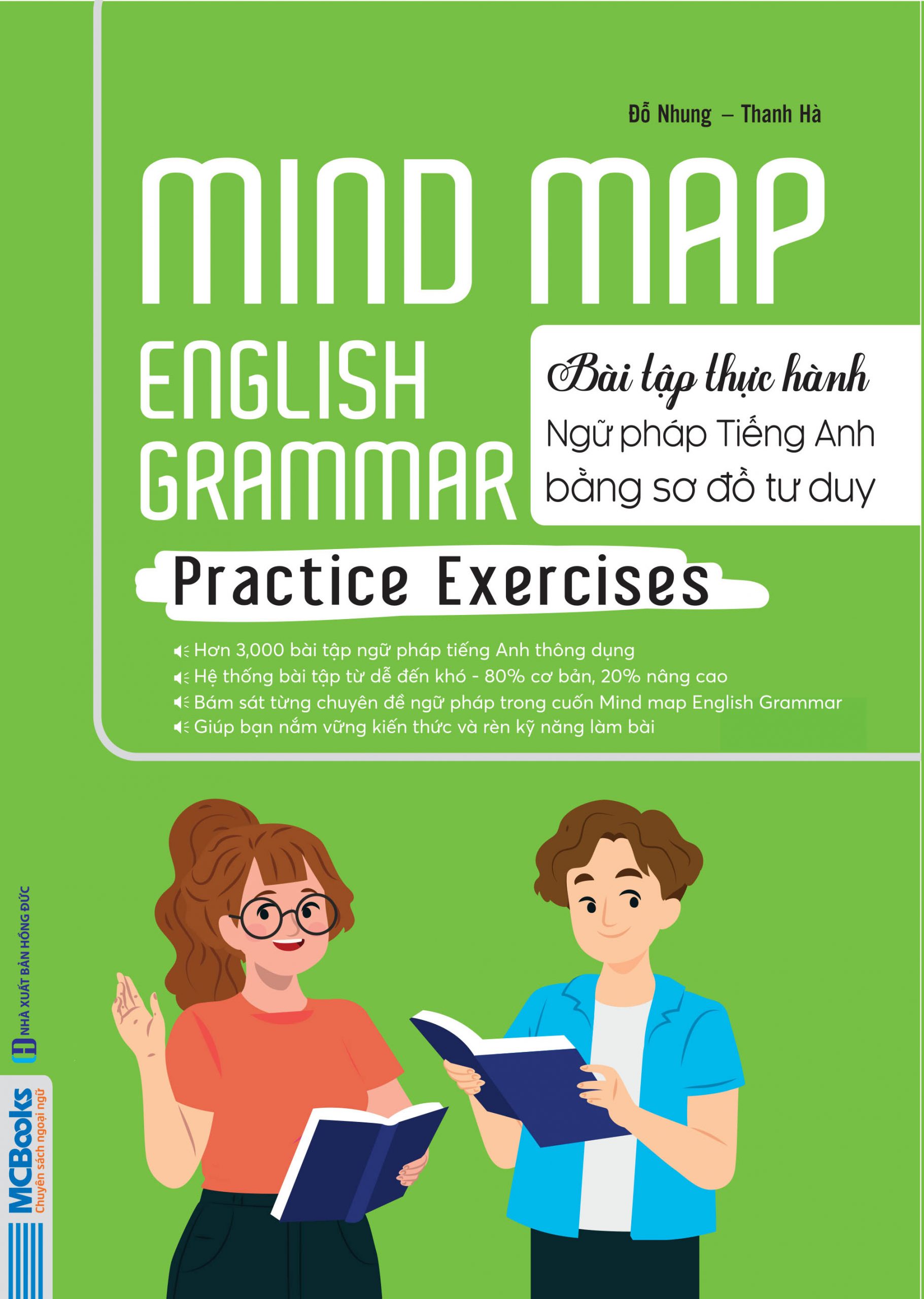 mind map english grammar practice exercises - bài tập thực hành ngữ pháp tiếng anh bằng sơ đồ tư duy