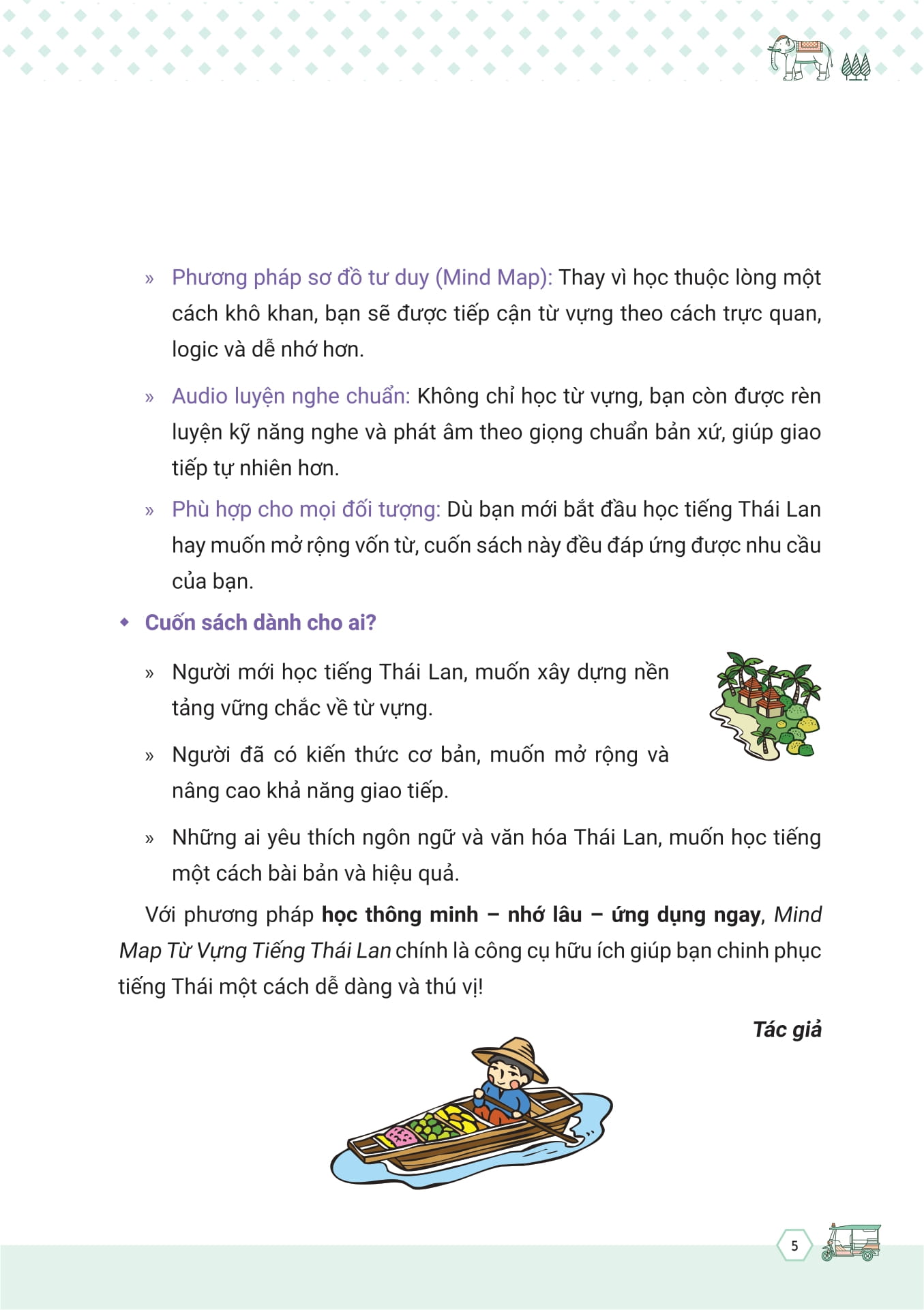 Mind Map Tu Vung Tieng Thai Lan - ผังคำศัพท์ภาษาไทย