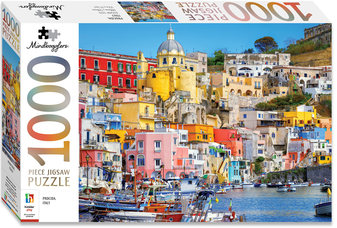 mindbogglers 1000pc jigsaw - procida - italy