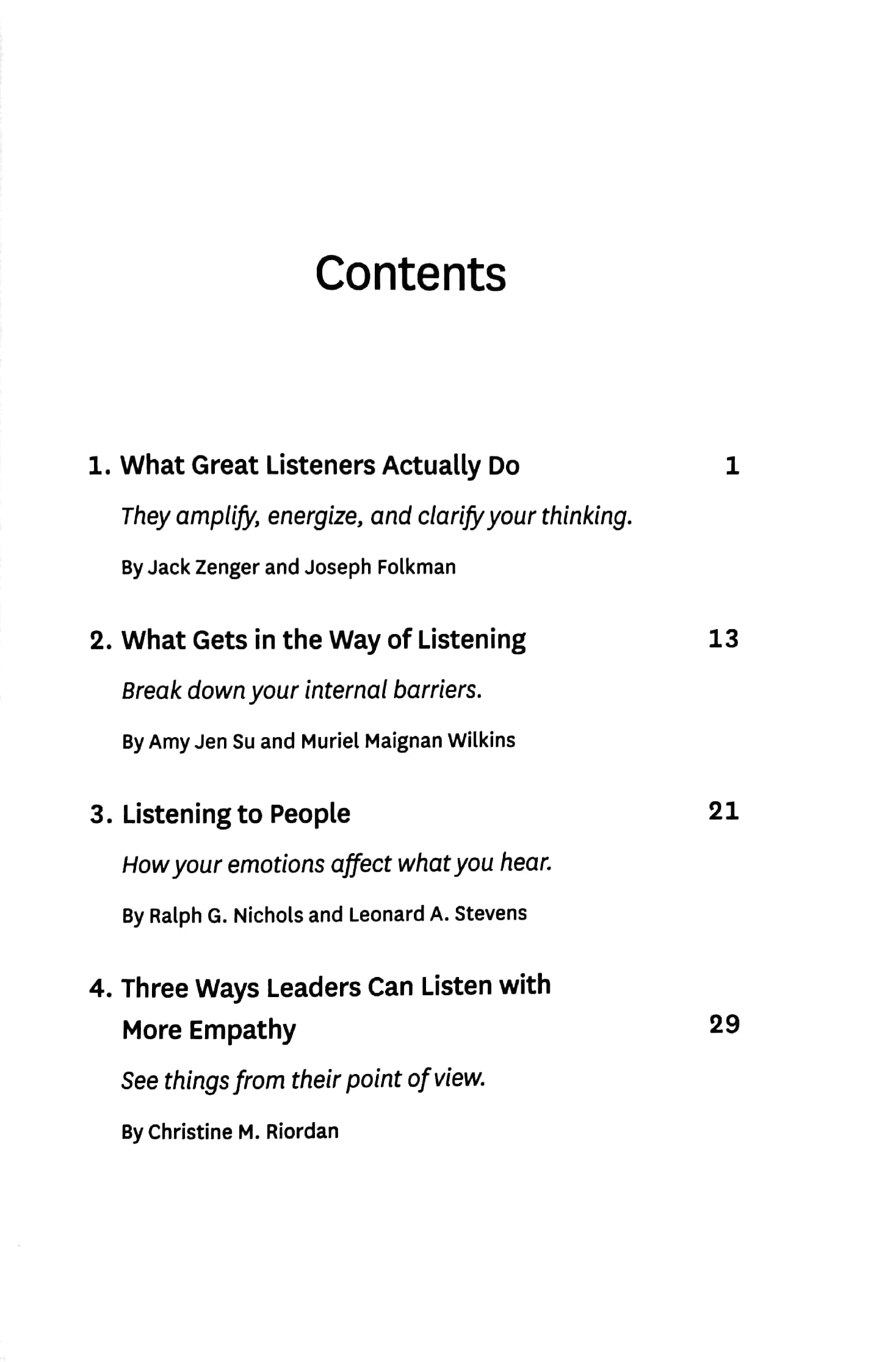 mindful listening (hbr emotional intelligence series)