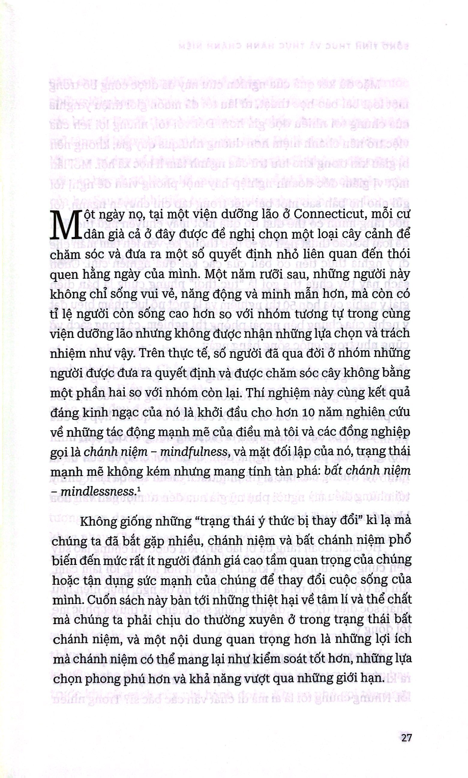 mindfulness - sống tỉnh thức và thực hành chánh niệm