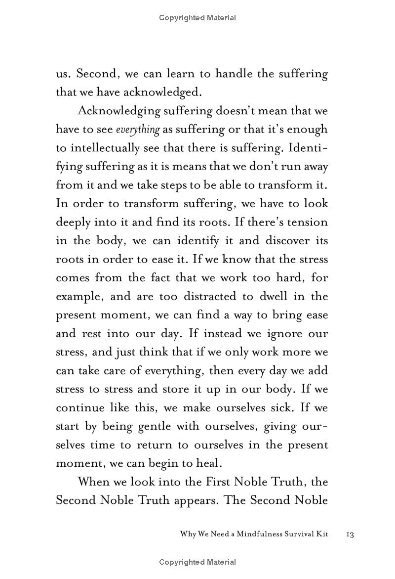 mindfulness survival kit : five essential practices