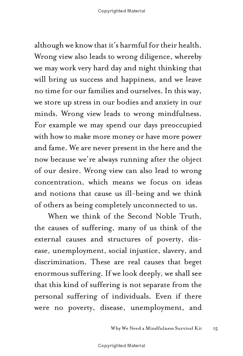 mindfulness survival kit : five essential practices