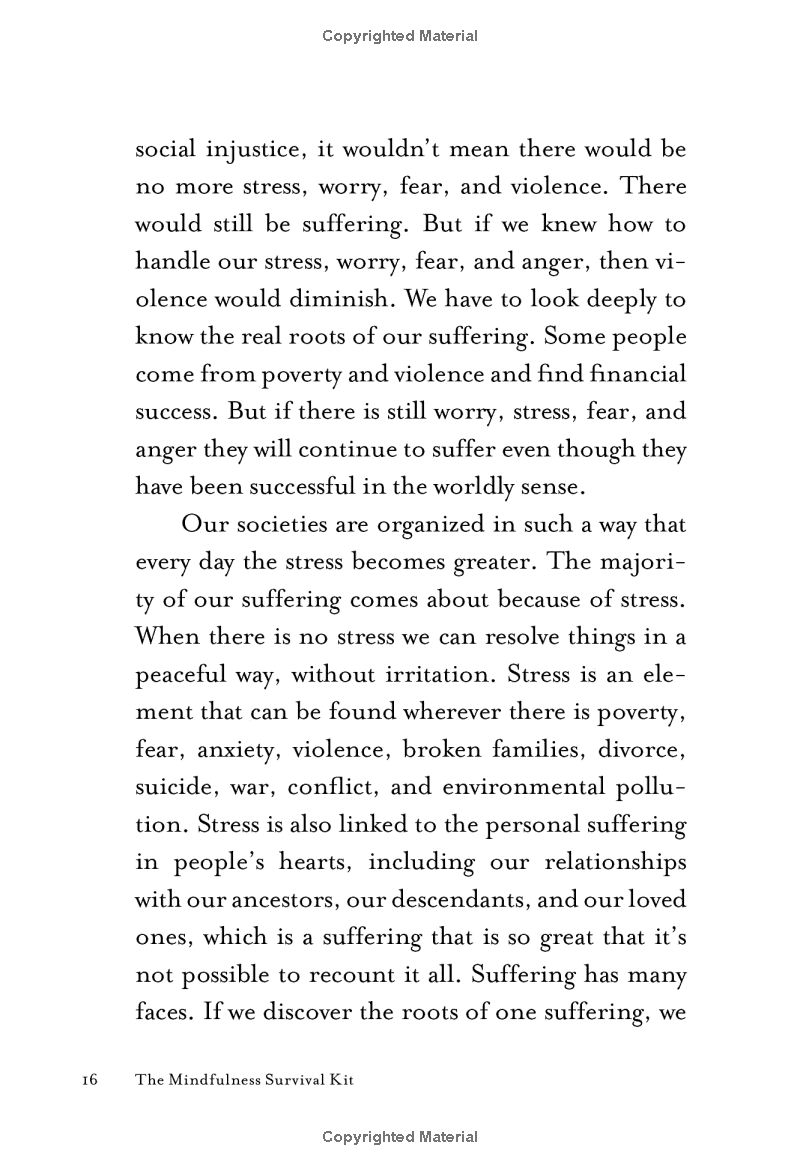 mindfulness survival kit : five essential practices