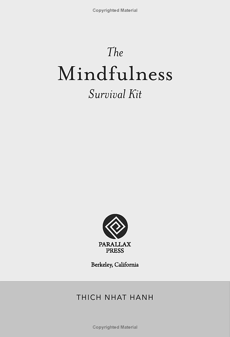 mindfulness survival kit : five essential practices