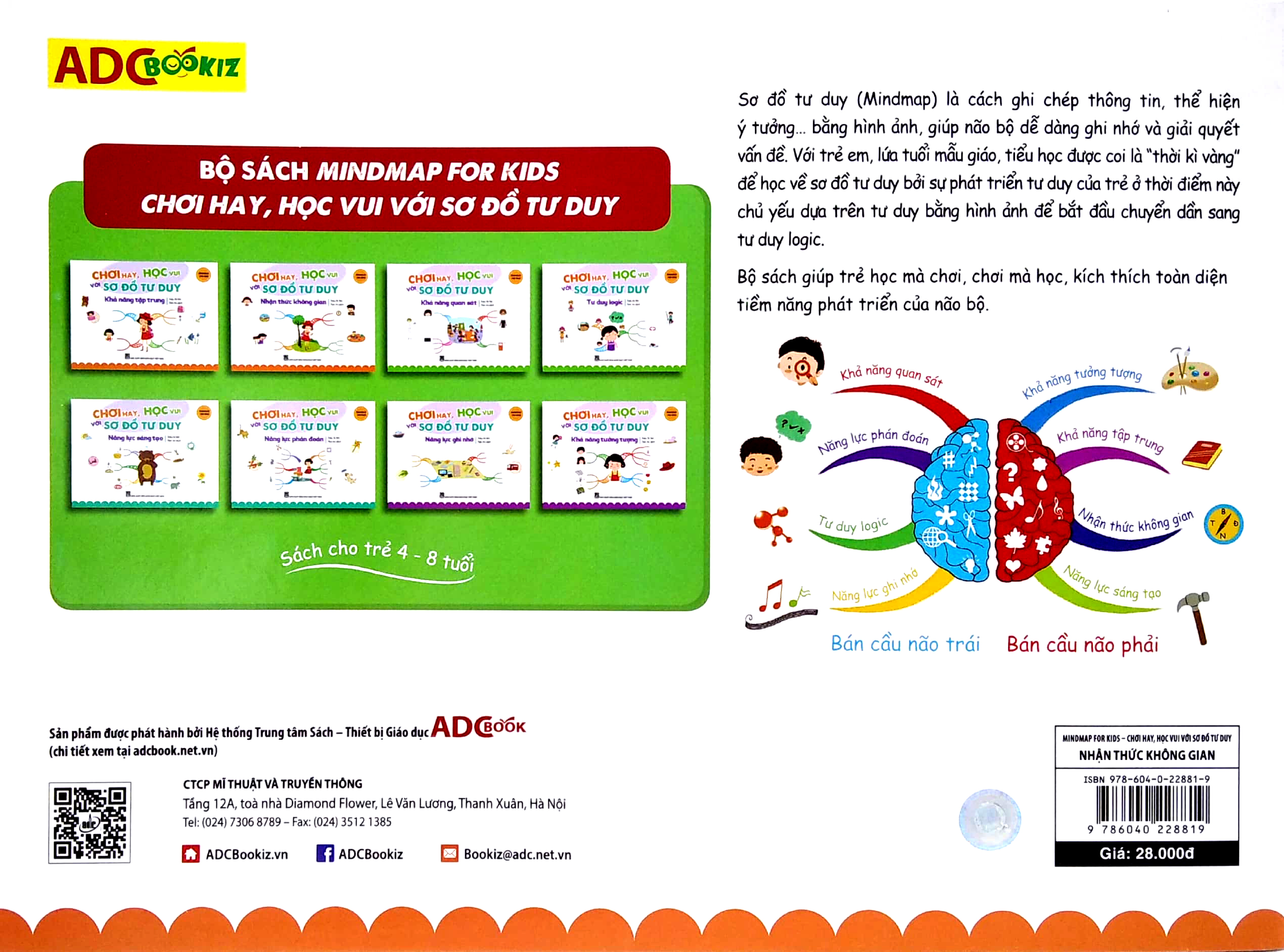 mindmap for kids - chơi hay, học vui với sơ đồ tư duy - nhận thức không gian
