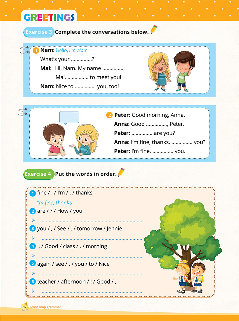 mindmap grammar - học nhanh ngữ pháp tiếng anh bằng sơ đồ tư duy (tổng hợp ngữ pháp lớp 3-4-5 theo chủ đề)