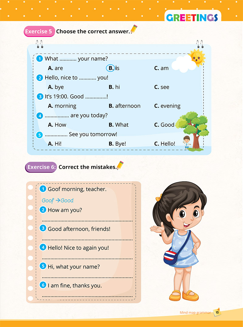 mindmap grammar - học nhanh ngữ pháp tiếng anh bằng sơ đồ tư duy (tổng hợp ngữ pháp lớp 3-4-5 theo chủ đề)