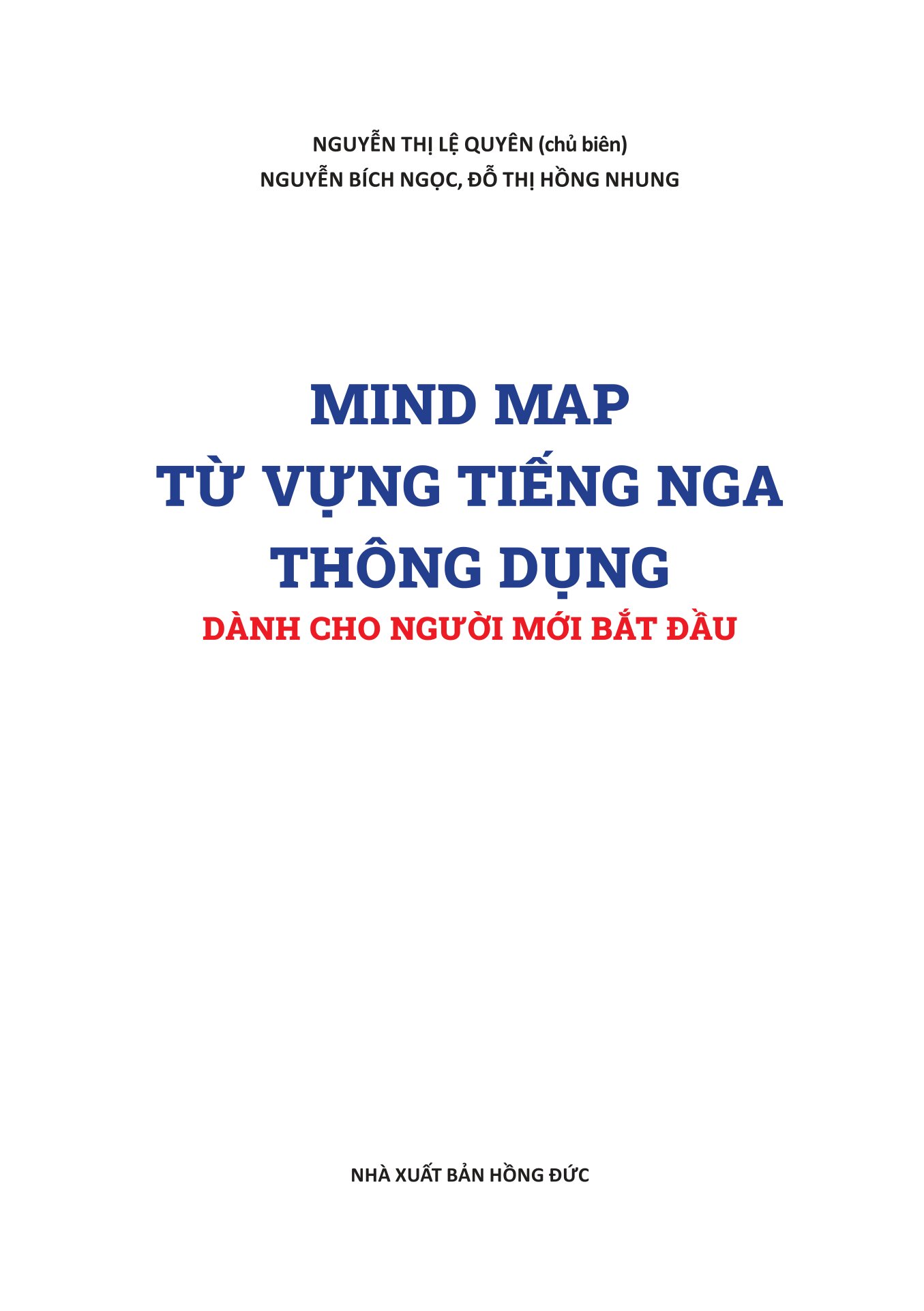 Mindmap Từ Vựng Tiếng Nga Thông Dụng Dành Cho Người Mới Bắt Đầu