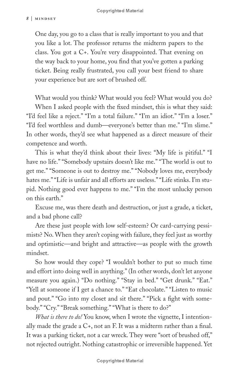 mindset: the new psychology of success