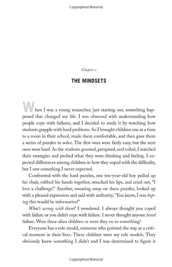 mindset: the new psychology of success
