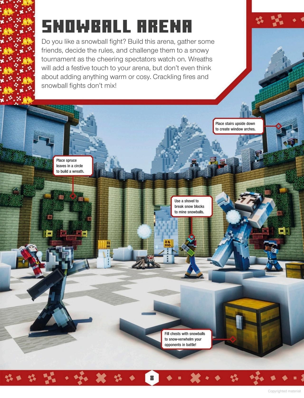 minecraft festive ideas - more than 50 wonderful winter builds