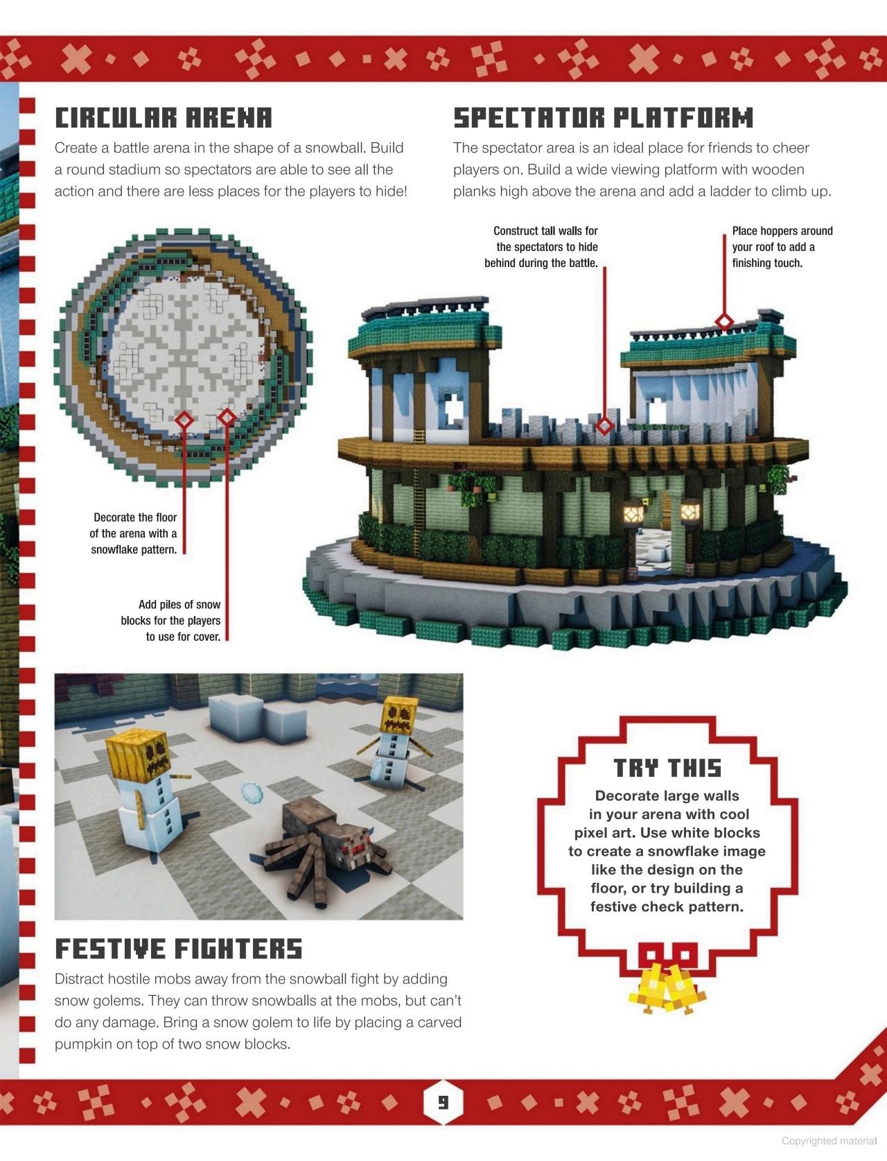 minecraft festive ideas - more than 50 wonderful winter builds