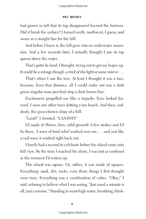 minecraft: the island: an official minecraft novel