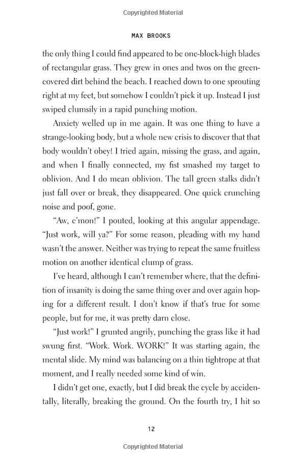 minecraft: the island: an official minecraft novel