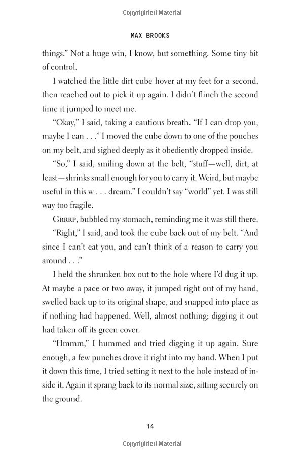 minecraft: the island: an official minecraft novel