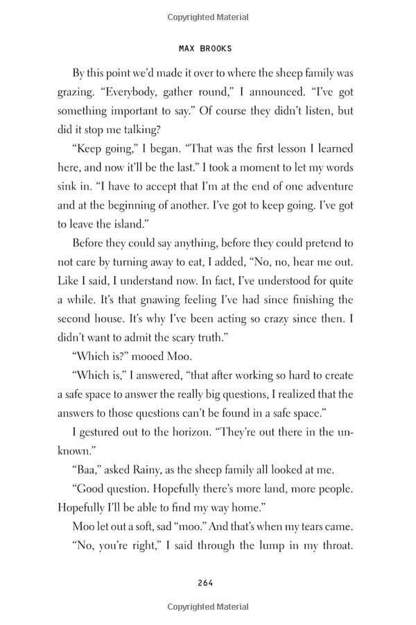 minecraft: the island: an official minecraft novel